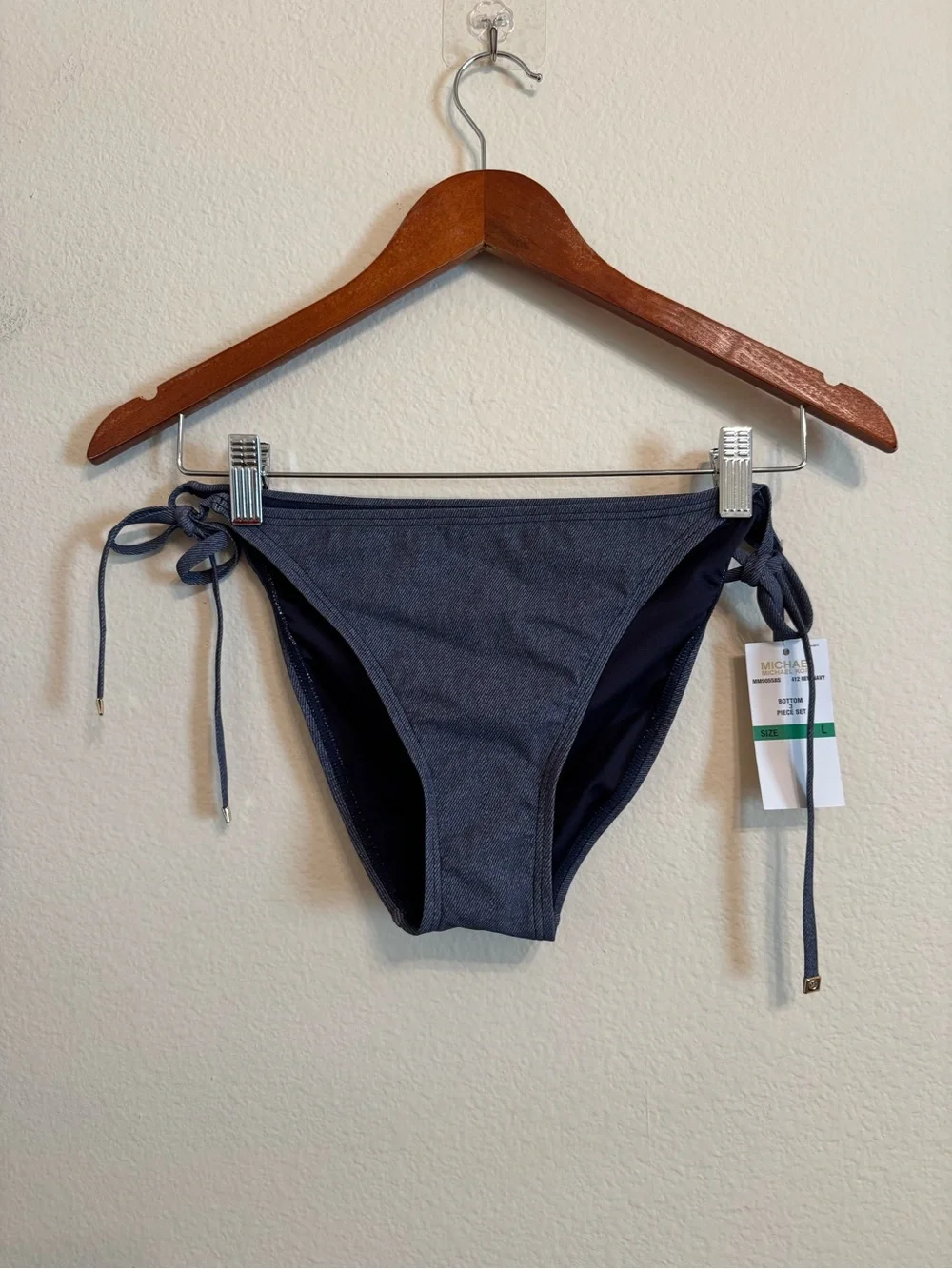 MICHAEL Michael Kors Adjustable Swim Bottom Bikini